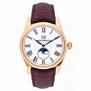 Girard Perregaux Classic Elegance 18kt Rose Gold Brown Leather Men's Watch 49530-0-52-7437