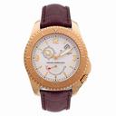 Girard Perregaux Seahawk II 18kt Rose Gold Brown Leather Men's Watch 49910-0-52-7147