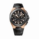 Girard Perregaux Chrono Hawk Black Dial Black Crocodile Leather Men's Watch 49970-34-633-BB6B