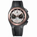 Girard Perregaux Chrono Hawk Silver Dial Black Crocodile Leather Men's Watch 49970-34-132-BB6A