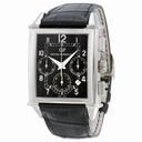 Girard Perregaux Chronograph Vintage 1945 XXL Automatic Black Dial Black Leather Men's Watch 25840-53-611-BA6A