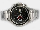 Girard Perregaux Classique Elegance 24990 Midsize 43mm Quartz Chronograph Watch