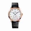 Girard Perregaux GP 1966 White Dial 18kt Pink Gold Black Leather Men's Watch 49534-52-711-BK6A