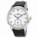 Girard Perregaux GP 1966 White Dial Black Leather Automatic Men's Watch 49534-53-711-BK6A