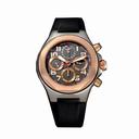 Girard Perregaux Laureato Chronograph Automatic Anthracite Dial Black Rubber Men's Watch 80180-26-212-FK6A