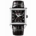 Girard Perregaux Vintage 1945 Triple Calendar Black Dial Automatic Leather Men's Watch 25810-11-651-BA6A