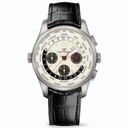 Girard Perregaux Worldtime Silver Dial Chronograph Men's Watch 49805-11-153-BA6A