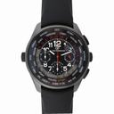Girard Perregaux WW.TC Oro Negro Black Dial Chronograph Titanium Black Rubber Men's Watch 49820-32-650-FK6A