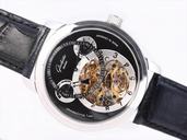Glashutte Pano Edition Panomaticchrono XL 95-01-31-24-05 Black Dial Stainless Steel Bezel Watch