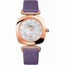 Glashutte Povonina Mother of Pearl Dial 18K Rose Gold Diamond Ladies Watch 1-03-01-08-05-02