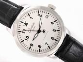 Glashutte Senator Sixties 39-52-01-02-04 Round White Dial Automatic Watch