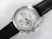 Glashutte Sport Evolution Chronograph 39-31-43-61-02 Midsize Round Manual Winding Watch