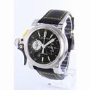 Graham Chronofighter Black Dial Black Leather Men's Watch 2TRAS.B01A.L95B