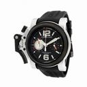 Graham Chronofighter Black Dial Black Rubber Men's Watch 2OVBV.B07A.K10
