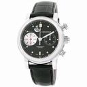Graham Foudroyante Automatic Black Dial  Black Leather Men's Watch 2LIASB04AC01B