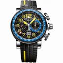 Graham Silverstone Automatic Chronograph Black Dial Black Rubber Strap Men's Watch 2BLCHB06A