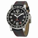 Graham Silverstone Time Zone Automatic Black Dial Black Leather Men's Watch 2TZASB02A