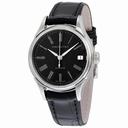 Hamilton Classic Valiant Black Dial Black Leather Ladies Watch H39415734