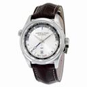 Hamilton Jazzmaster GMT Silver Dial Brown Leather Men's Watch H32605551