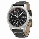 Hamilton Khaki Field Automatic Black Dial Black Leather Men's Watch H70595733