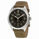 Hamilton Khaki Field Automatic Black Dial Green Leather Men's Watch H70505833