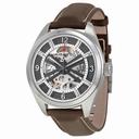 Hamilton Khaki Skeleton Dial Automatic Brown Leather Men's Watch H72515585