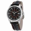 Hamilton Railroad Black Dial Black Leather Men's Watch H40555731