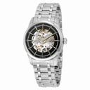Hamilton Railroad Automatic Black Skeleton Dail Stainless Steel Men's Watch H40655131