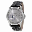 Hamilton Railroad Automatic Silver Grey Dial Black Leather Men's Watch H40515781