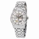 Hamilton Railroad Silver Skeleton Dail Stainless Steel Men's Watch H40655151