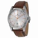 Hamilton Spirit of Liberty Automatic Silver Dial Brown Leather Men's Watch H42415551