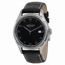 Hamilton Valiant Automatic Black Dial Black Leather Men's Watch H39515733