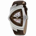 Hamilton Ventura Automatic Brown Skeleton Dial Brown Leather Men's Watch H24515591