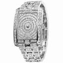 Harry Winston Avenue C Diamond Pave Dial 18kt White Gold Baguette Diamond Men's Watch AVCQHM35WW001