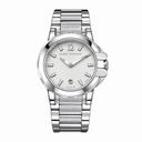 Harry Winston Ocean Sport Silver Diamond Dial Zalium Ladies Watch OCSQHD36ZZ004