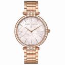 Harry Winston Premier Diamond Mother of Pearl Dial Rose Gold Ladies Watch PRNQHM36RR002