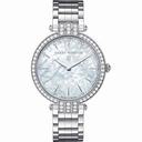 Harry Winston Premier Diamond Mother of Pearl Dial White Gold Ladies Watch PRNQHM36WW002