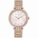 Harry Winston Premiere Beaded Mother of Pearl Dial 18kt Rose Gold Diamond Ladies Watch PRNQHM36RR003