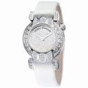 Harry Winston Premiere Bijou Diamond Pave Dial 18kt White Gold Satin Ladies Watch PREQHM27WW084