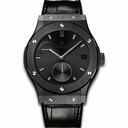 Hublot Classic Fusion Power Reserve All Black Ceramic Limited Edition Men's Watch 516.CM.1440.LR