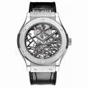 Hublot Classic Fusion Skeleton Tourbillon Titanium Dial Skeleton Automatic Men's Watch 505.NX.0170.LR