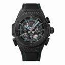 Hublot King Power F1 Black Dial Carbon Fiber Rubber Men's Watch 719.QM.1729.NR.FAD11