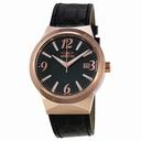 Invicta Angel Black Dial Black Leather Ladies Watch 15413