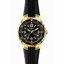 Invicta Angel Black Dial Black Polyurethane Ladies Watch 17486