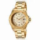 Invicta Angel Champagne Dial 18kt Gold-plated Ladies Watch 16849