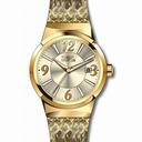 Invicta Angel Champagne Dial Gold Leather Ladies Watch 17296