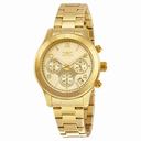 Invicta Angel Gold Dial Gold-tone Stainless Steel Chronograph Ladies Watch 19217