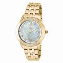 Invicta Angel Mother of Pearl Dial Gold-plated Ladies Watch 20313