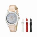 Invicta Angel Mother of Pearl Interchangeable Leather Ladies Watch 19655