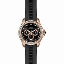 Invicta Angel Multi-Function Black Dial Black Polyurethane Ladies Watch 21902